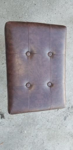 18x 12 leather stool