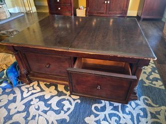 Large 4 drawer coffee table