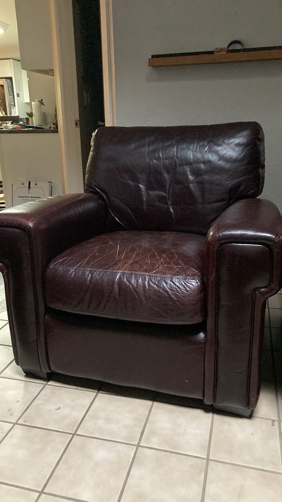 Free Leather Sofa, Chairs, Loveseats, Ottoman