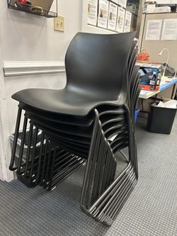Stacking Chairs by Teknion