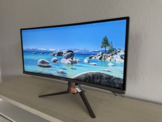 ASUS ROG Swift PG348Q 34" Curved Ultrawide Gaming Monitor – 100Hz G-SYNC