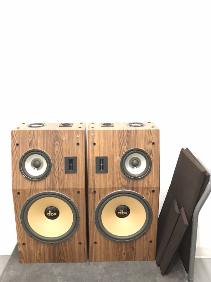 Vintage DBX Soundfield V 5-Way Speakers Pair ( R & L)