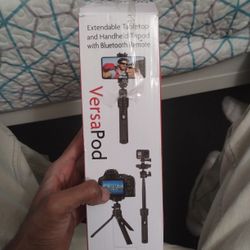 Extendable Tabletop And Handheld Tripod with Bluetooth Remote 