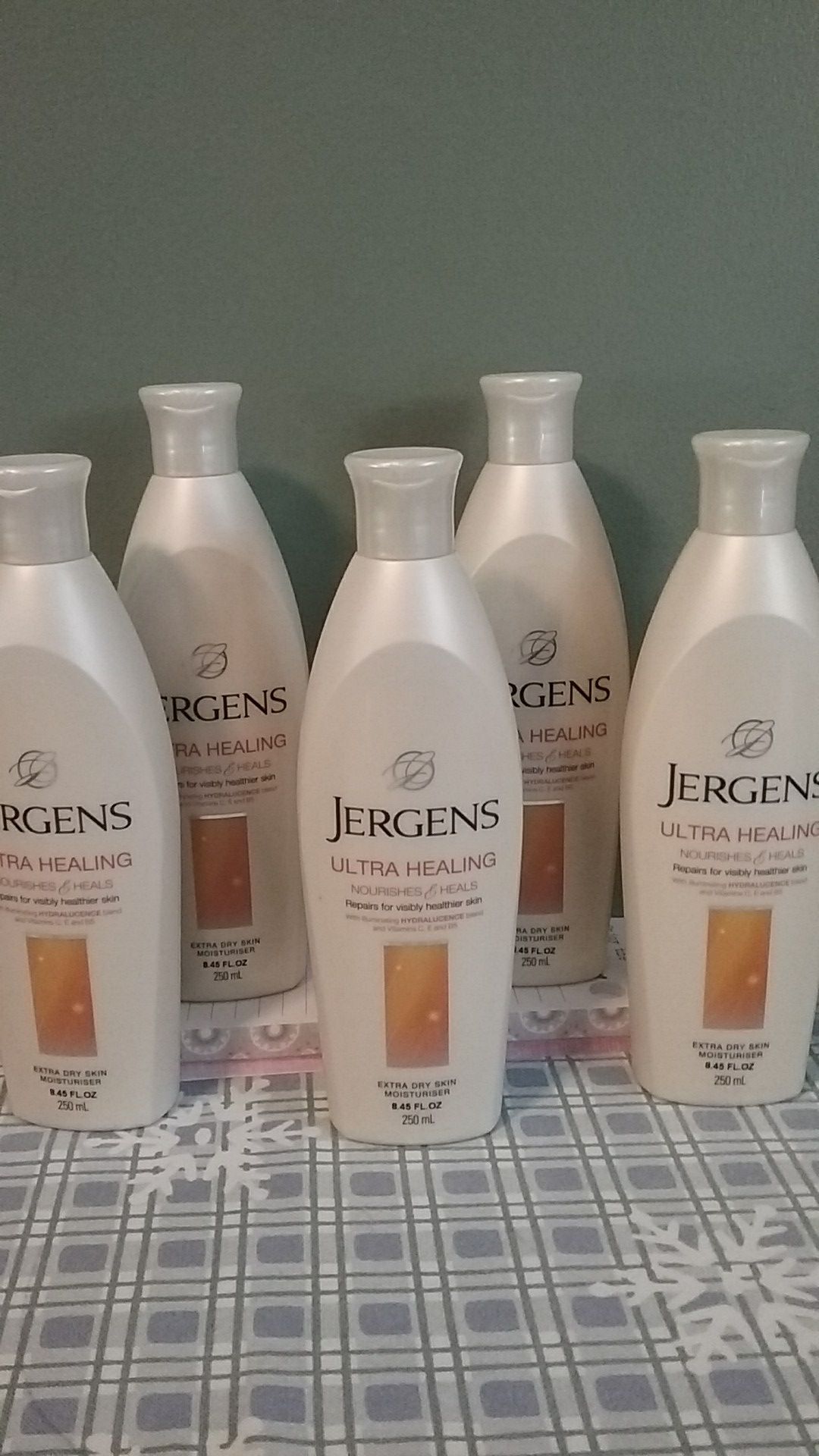 Jergens Ultra healing and heals moisturizer