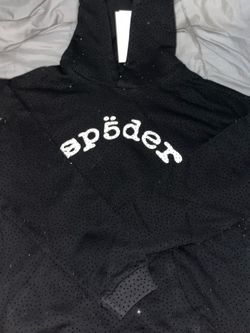 Sp5der VVS Rhinestone Hoodie