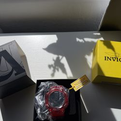 Invicta Watch Red