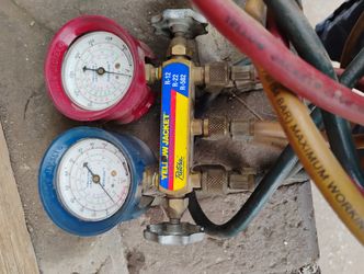Yellow Jacket R12 R22 And R 502 Testing And Charging