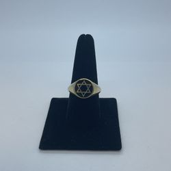 Gold Ring Star 10K New 