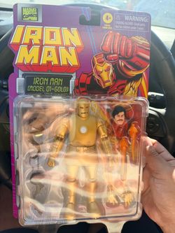 Marvel Legends Iron Man Model 01-Gold Action Figure
