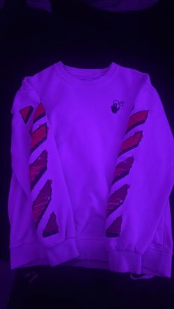 white off white long sleeve
