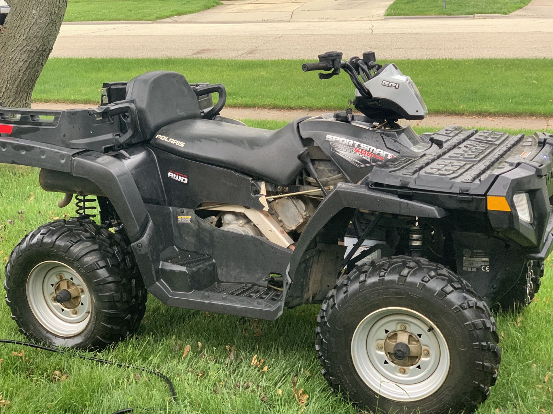 2007 Polaris sportsman X2 500 H.O. Two seater ATV! for Sale in Hoffman