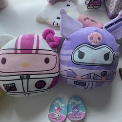 Sanrio Hello Kitty and Kuromi Tokyo Racer Squishmallows