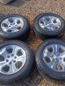 Rines y llantas número 18 para Chevy GMC tajoe yucón