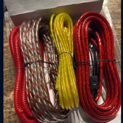 8 AUG Gauge Amplifier Wiring Kit