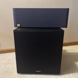 Subwoofer + Center Speaker