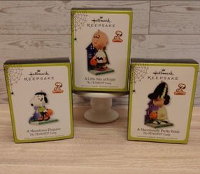 Hallmark Halloween Peanuts ornaments 🎃