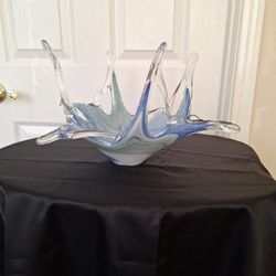 Murano Glass "SPLASH" 15" X 8" Excellent Condition 
