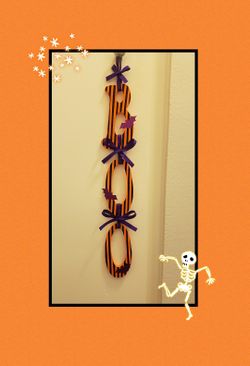 Halloween boo sign halloween decoration halloween sign handmade sign