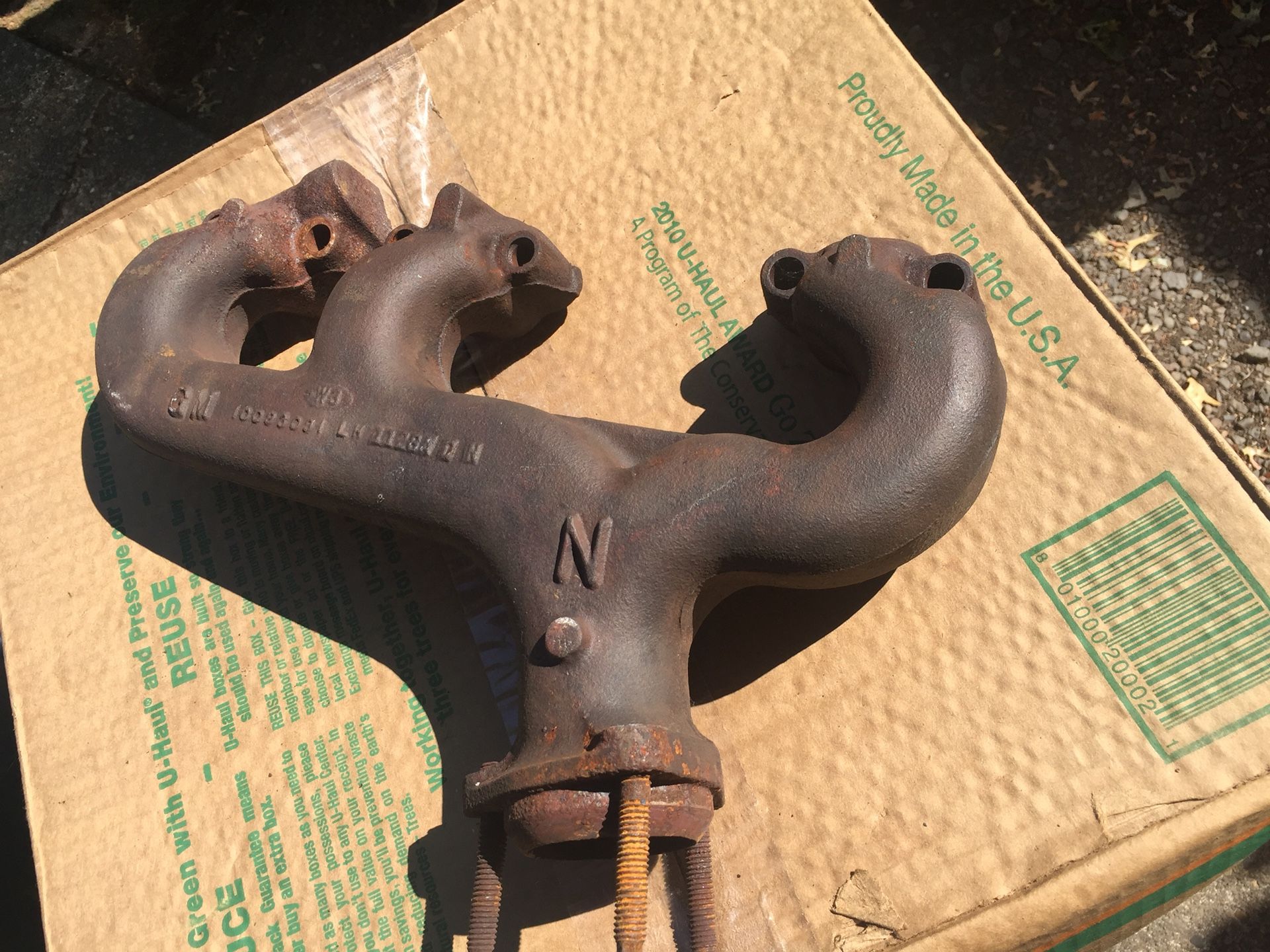 Chevy V6, 4.3 exhaust manifold