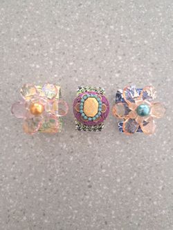 Vintage Cuff Bracelets Individually Priced - Floral & Boho Style