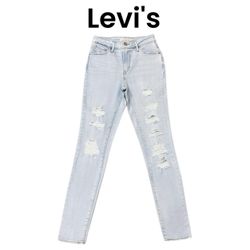LIKE NEW! Levi's High Waist Skinny Jeans 