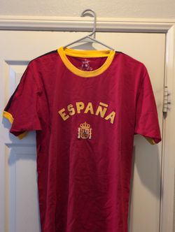 Soccer T-Shirt Espana Size Medium