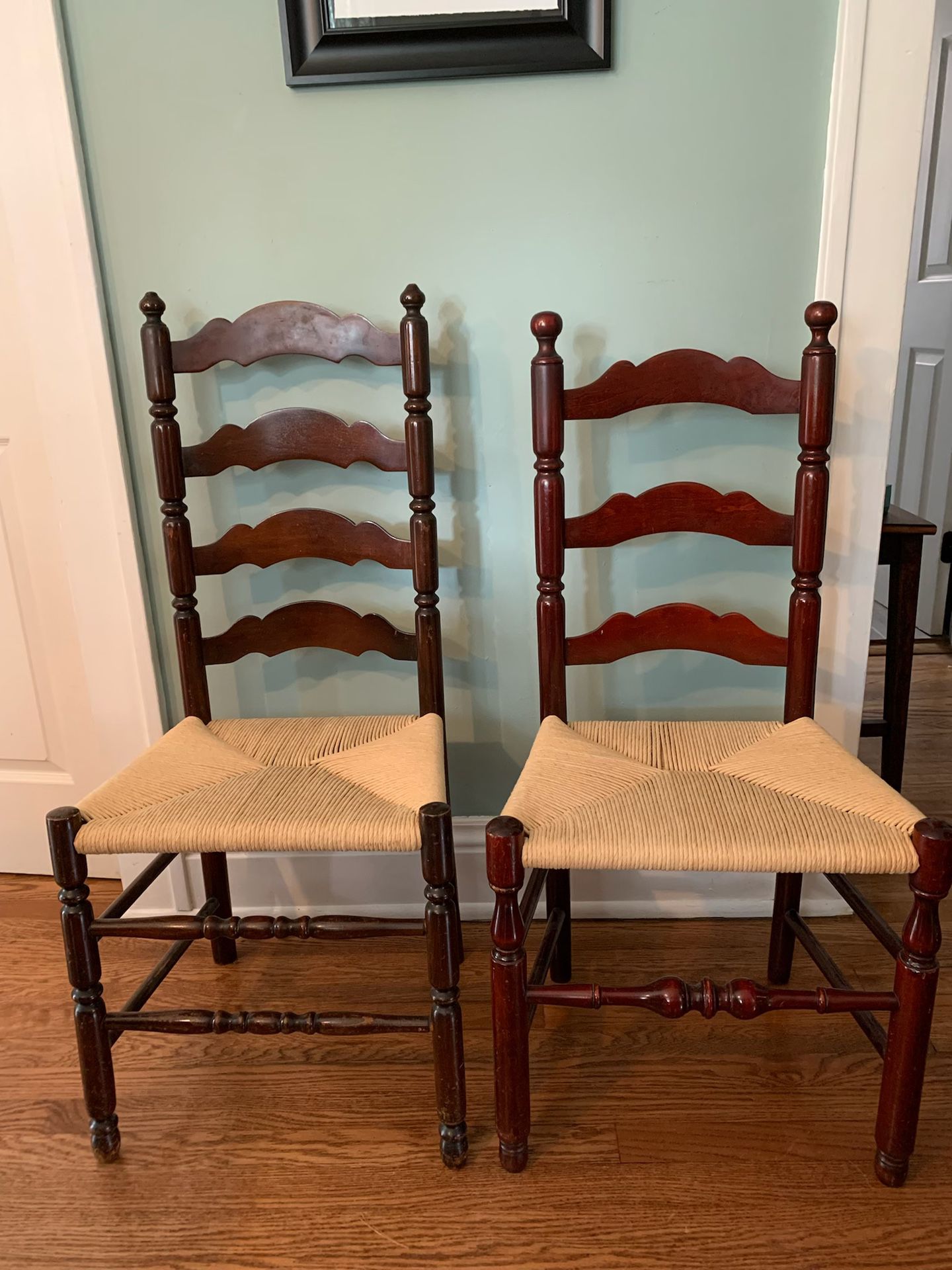 Ladder Back Chairs -2 