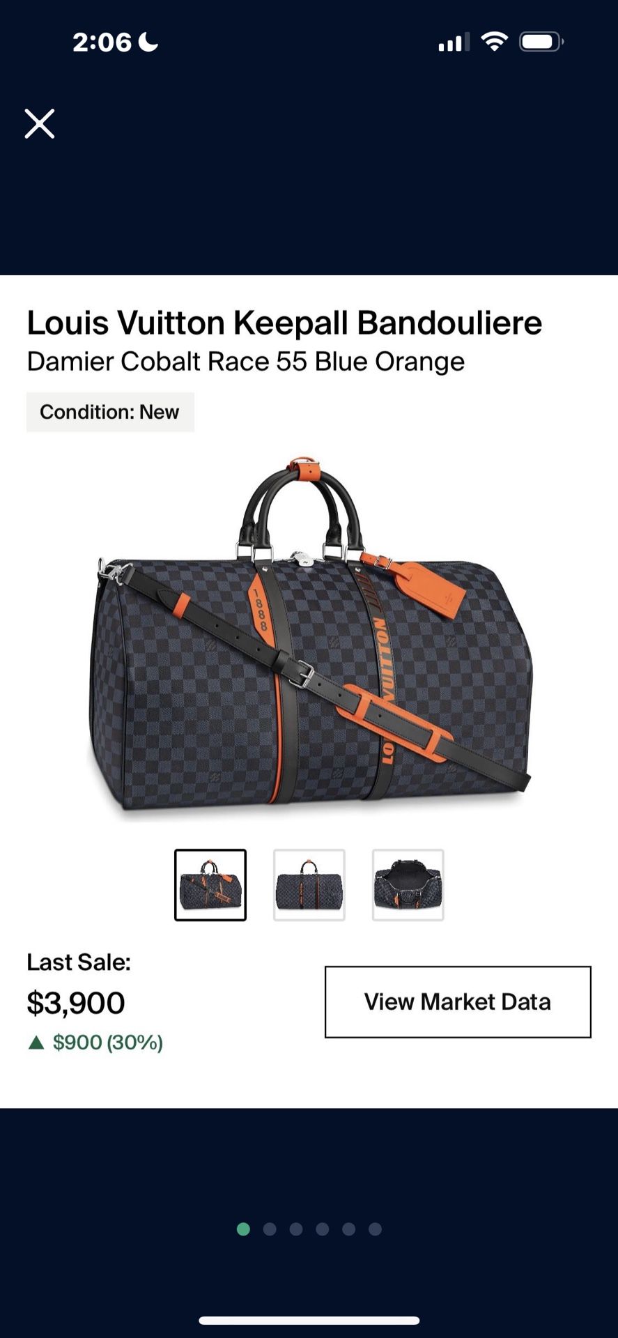 Louis Vuitton Duffle Bag