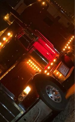 Peterbilt light backfiring