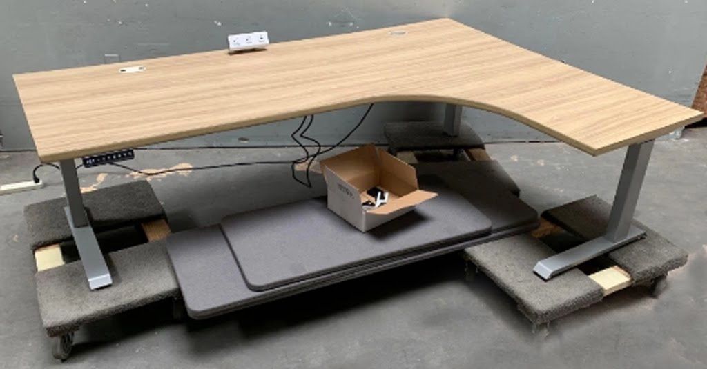 Allsteel standing desks