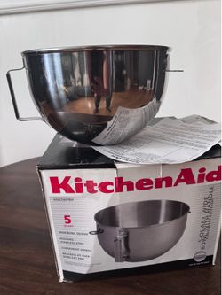 5QT Kitchenaid mixer bowl