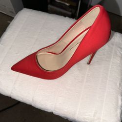 Red Pumps Size 8