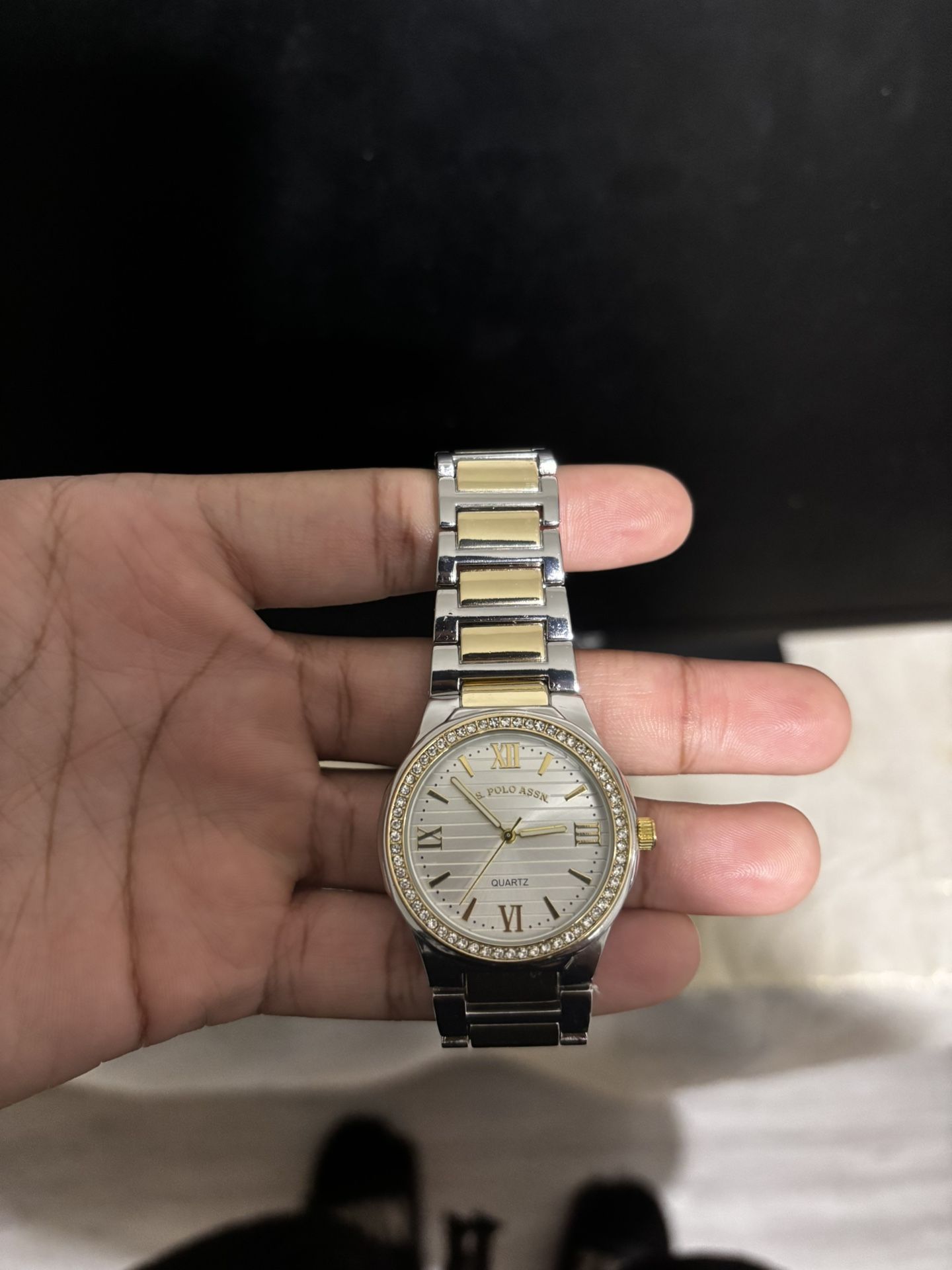 Gold And Silver Watch