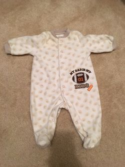 Carter's fleece onesie