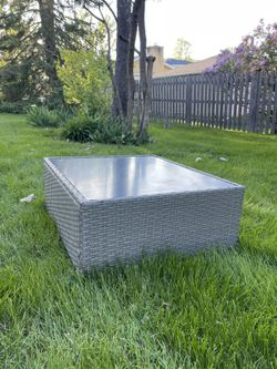 Patio Table Glass Top