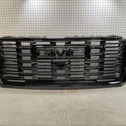2024 2025 GMC SIERRA 2500 3500HD FRONT GRILLE OEM 
