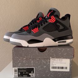 DS Nike Air Jordan 4s Infrared 