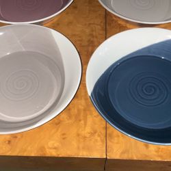 4 Royal Doulton Pasta Or Soup Bowls