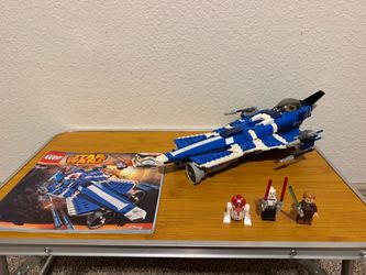 LEGO Star Wars 75087 Anakins Custom Jedi Starfighter 99% Complete w/ Minifigs
