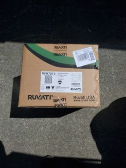 ruvati rvh7013 stainless steel 13"x15" kitchen sink new in box
