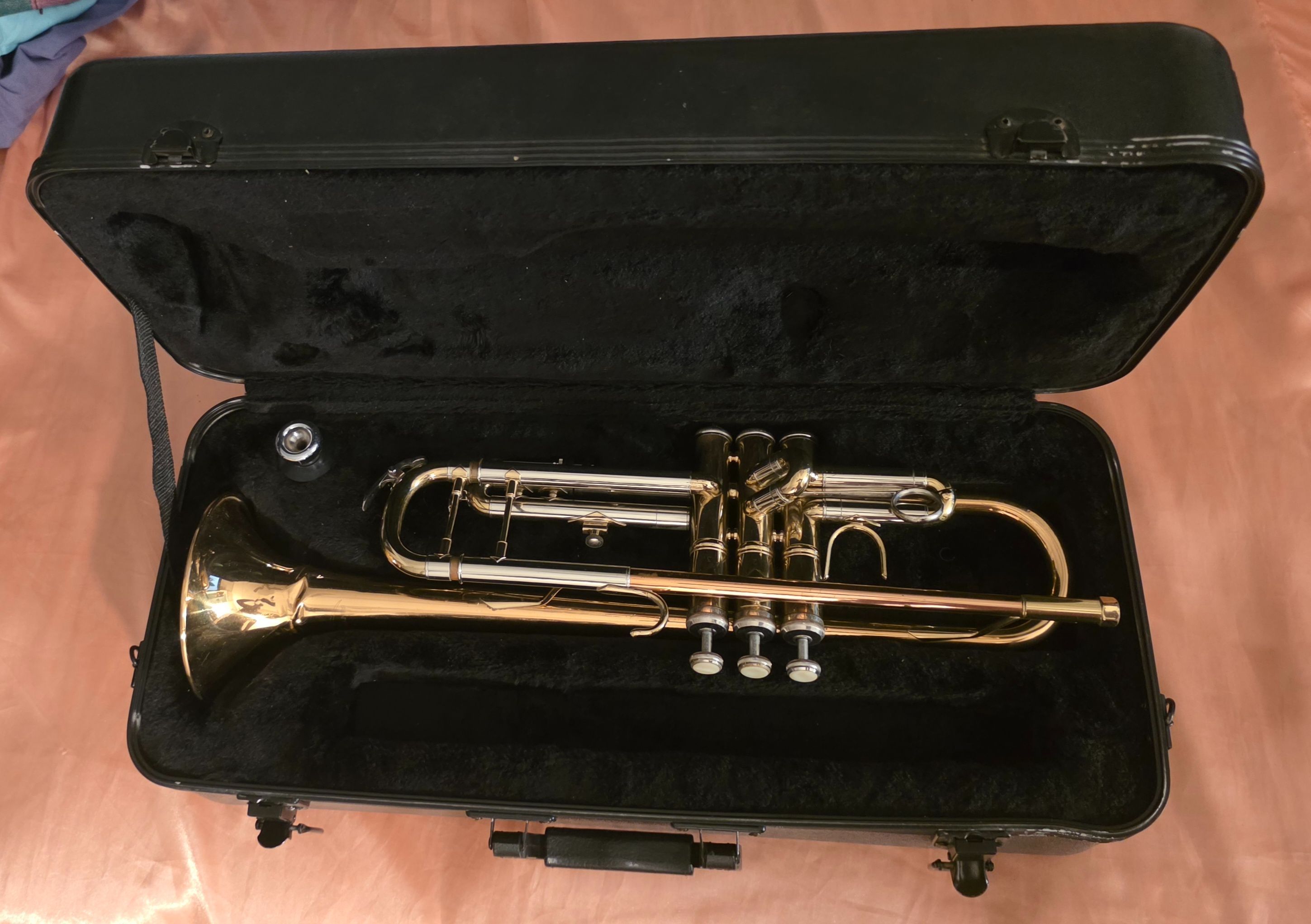 Vintage Musical Instrument, Trumpet, Anthem, In Case, Music, Notes, Concert, Musical, Practice, Band, Entertainment