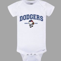 Hello kitty Baby Dodgers Oncie 