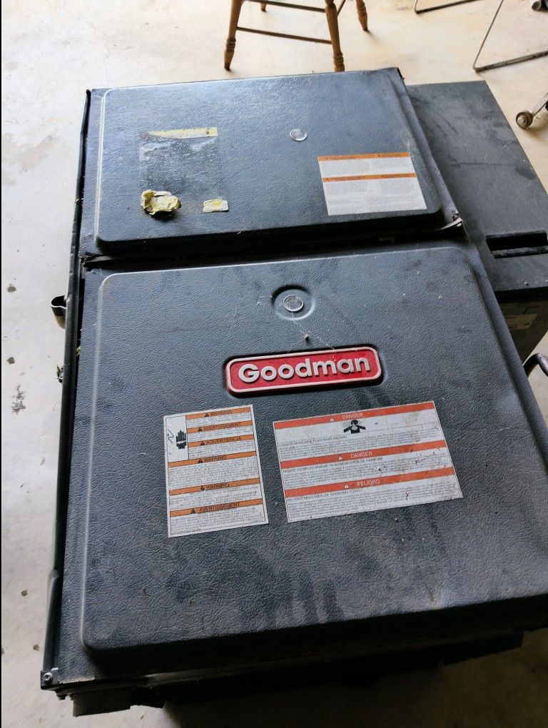 3 Ton Furnace Unit Goodman 1 Year Old For Sale
