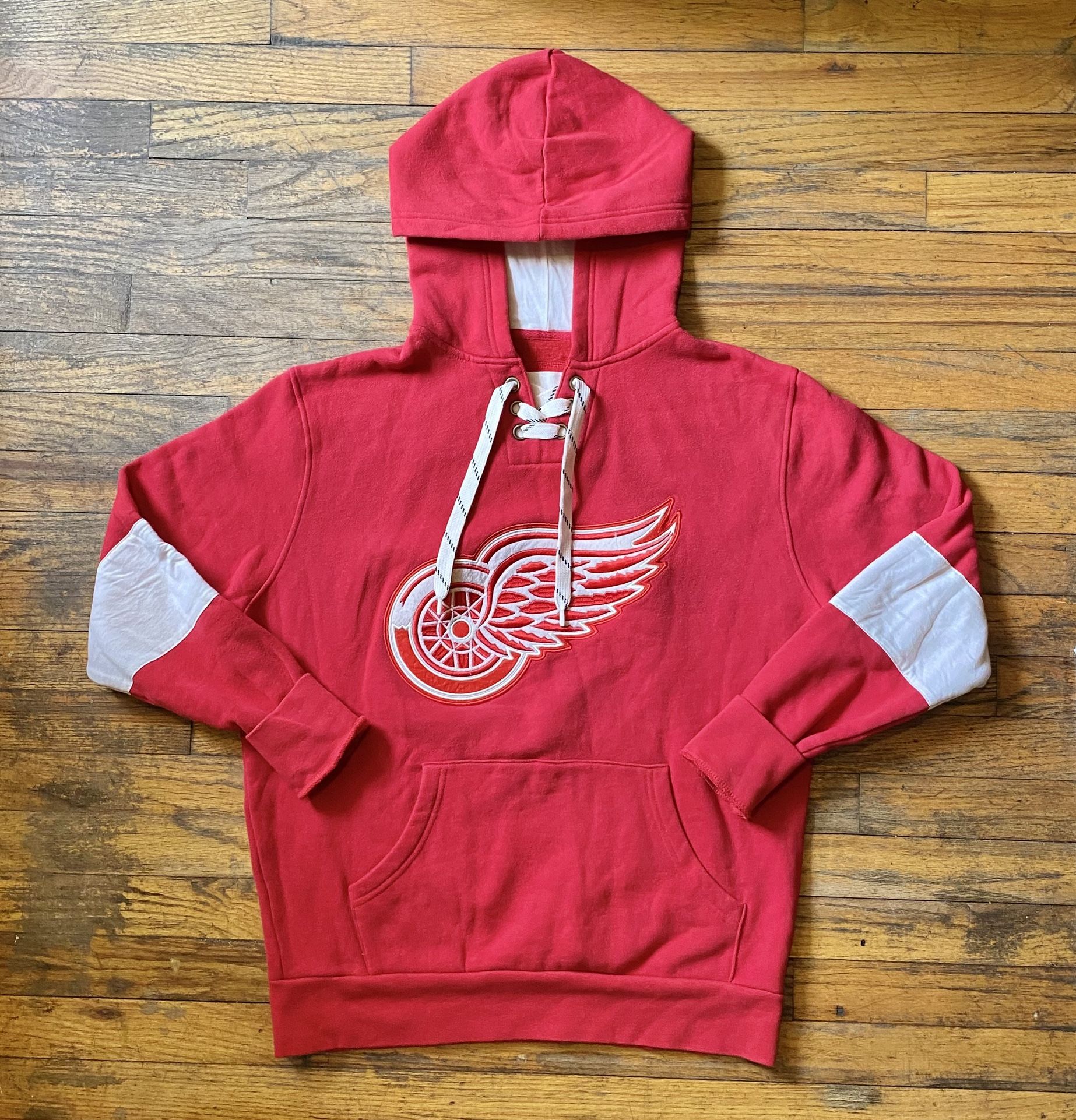 NHL Detroit Red Wings Pullover Hoodie Mens Medium