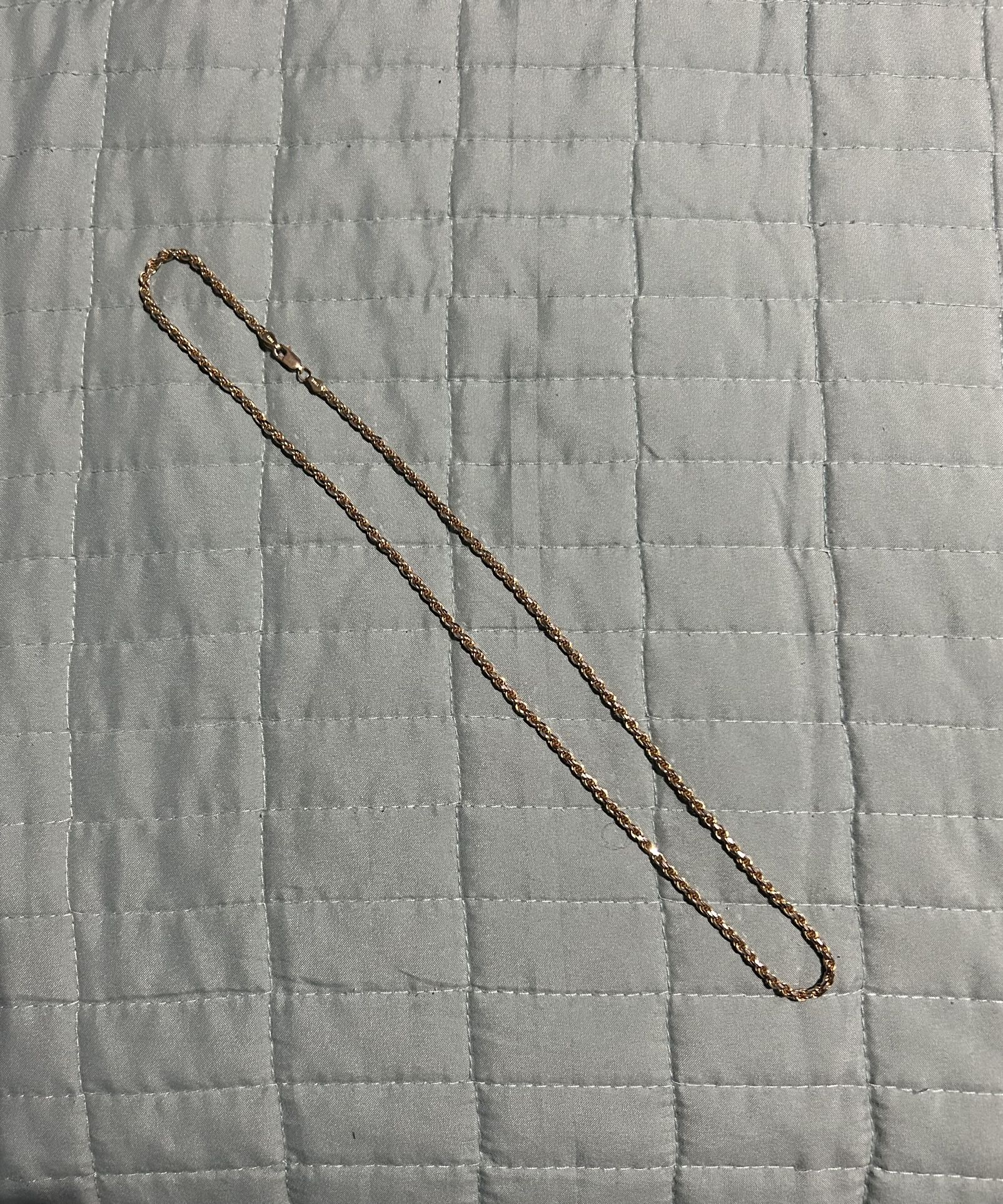 Gold Rope Chain