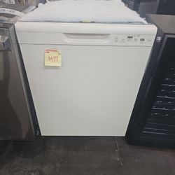 GE Front Control Dishwasher Steam+Sani 
