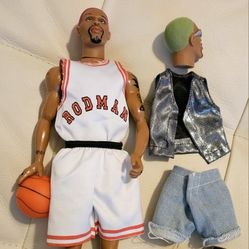 Limited Edition Dennis Rodman "Bad As I Wanna Be" Action Figure (complete set)