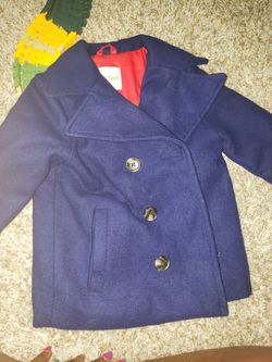 Cat and jack peacoat size 3
