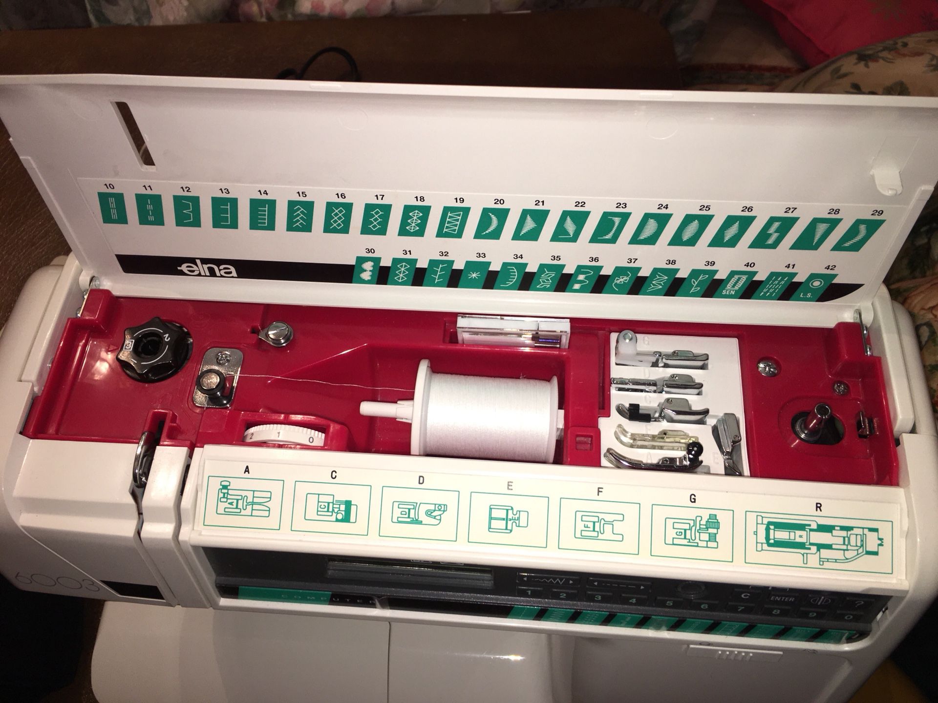 Elna 6003 Sewing Machinelike New For Sale In Richardson Tx Offerup