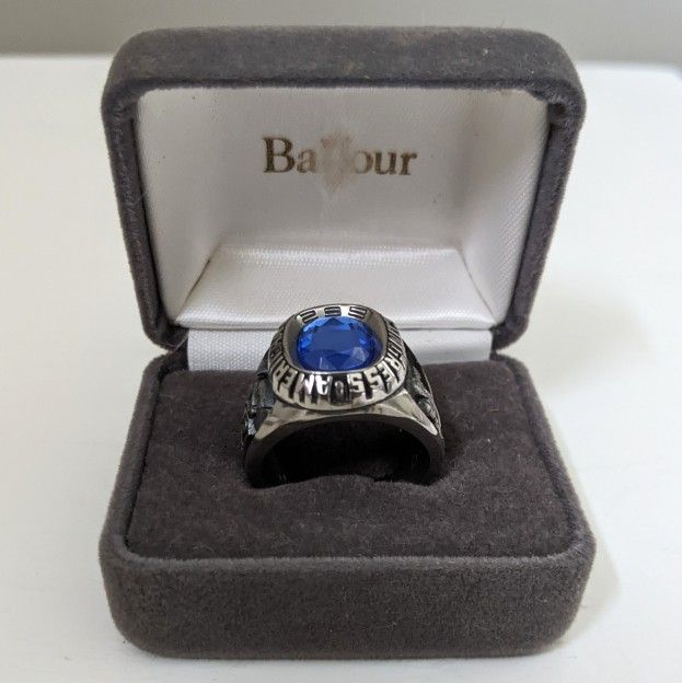 Vtg 1991 American Bowling Congress Men's 299 Ring, Sz 10.5 - Engraved, IN BOX